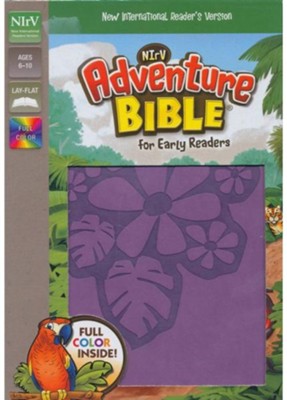 NirV Adventure Bible for Early Readers - Tropical Purple