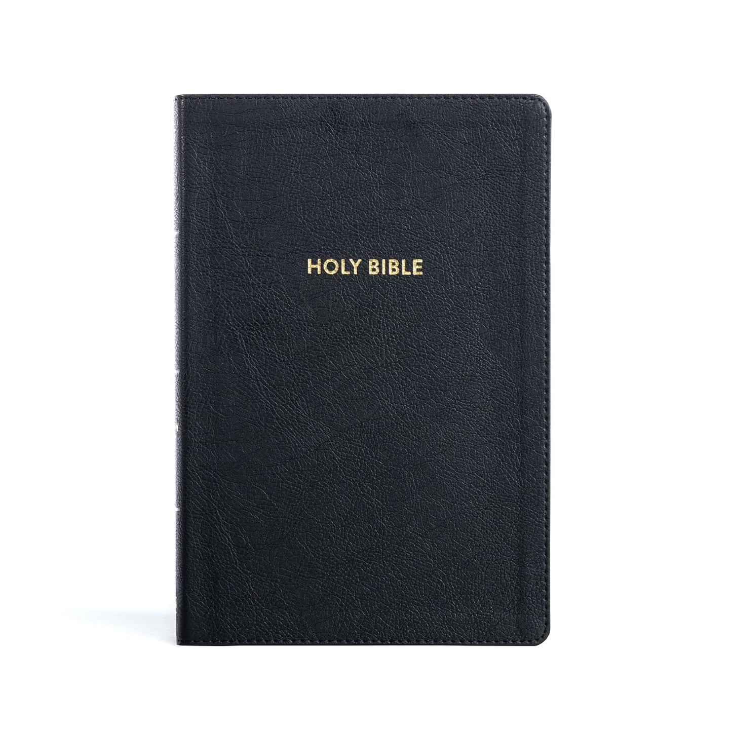 KJV Rainbow Study Bible, Black LeatherTouch, Indexed