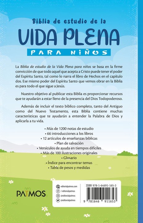 RVC Biblia de estudio para la Vida Plena para ninos (Full Life Study Bible for Boys)