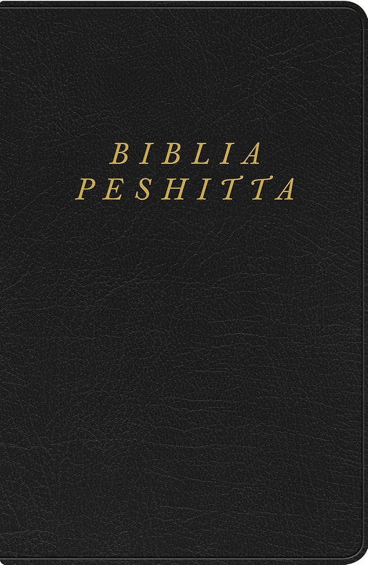 Biblia Peshitta. Imitación piel, negro, con índice (Peshitta Bible. Imitation Leather, Black, Indexed) (Spanish Edition)