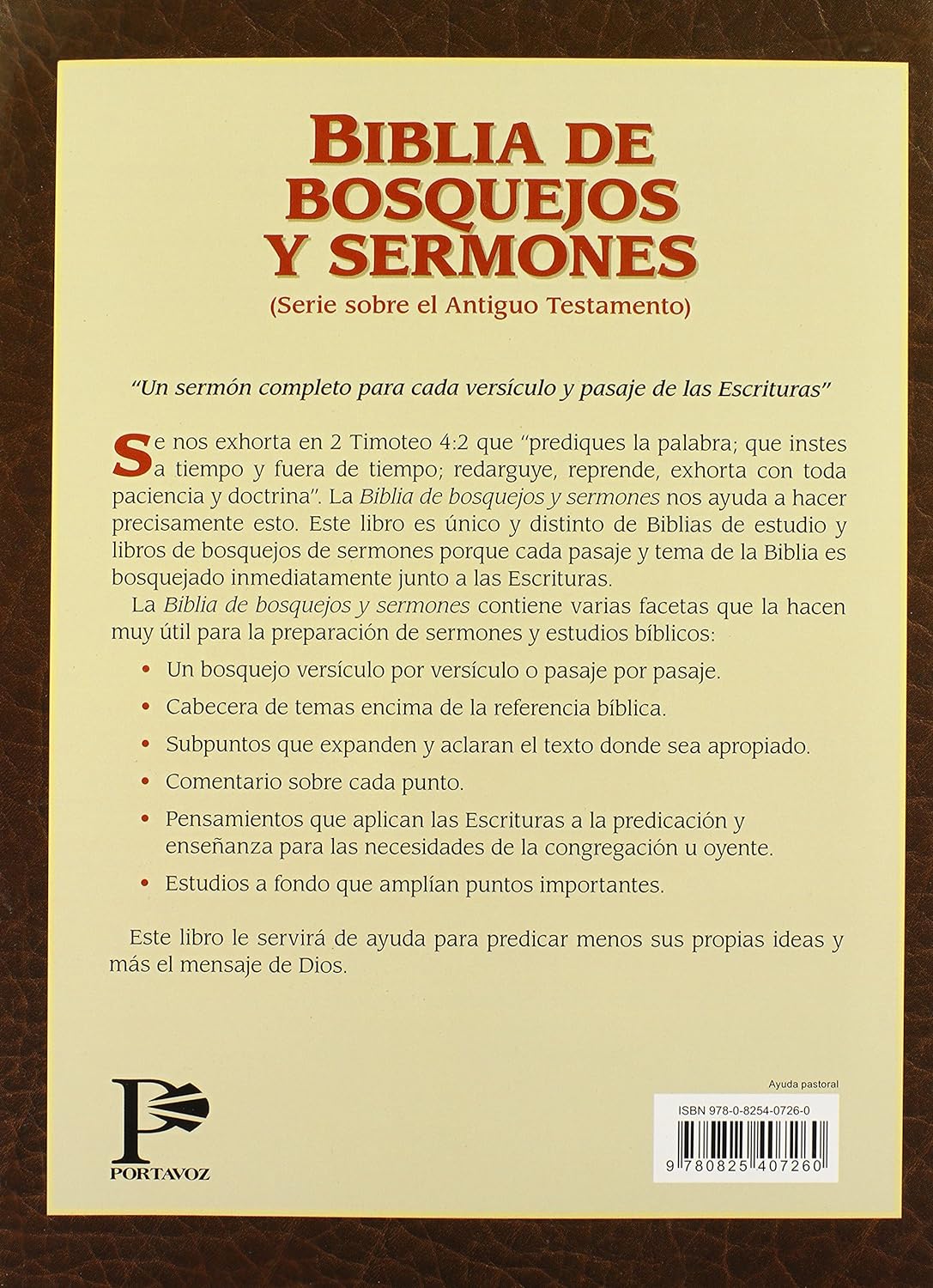 Biblia de bosquejos y sermones: Génesis 12-50