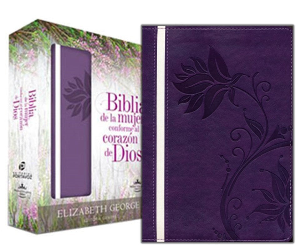 Biblia de la mujer conforme al corazon de Dios Morada