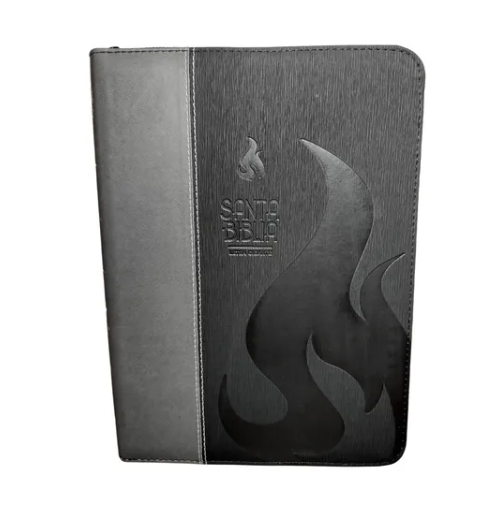 RVR1960 Biblia letra gigante Llama Gris