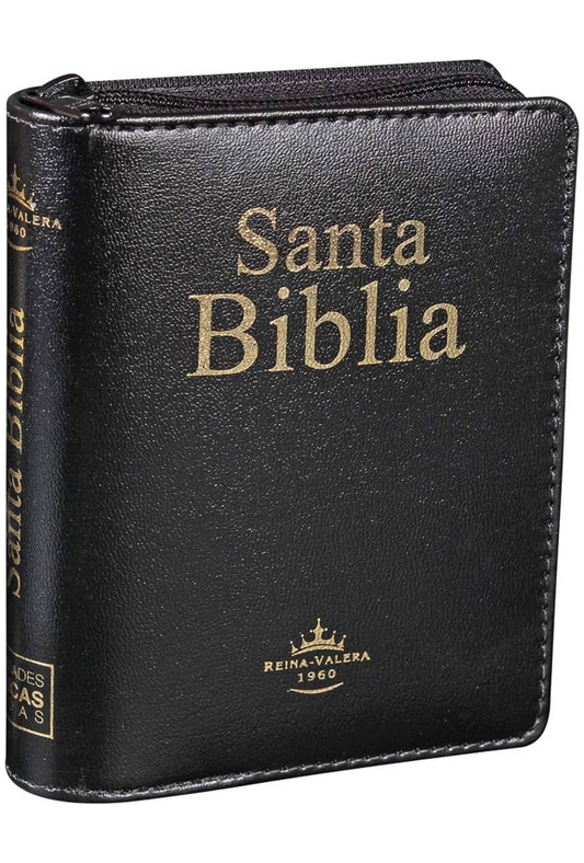 Biblia Compacta Pequeña Reina Valera1960 con Concordancia Imitación Piel Cierre con Index