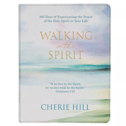 Devotional Walking in the Spirit Faux Leather - by Cherie Hill